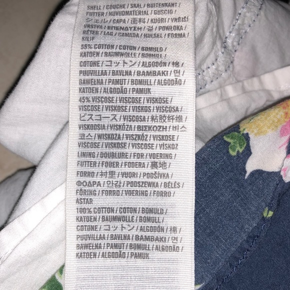 Hollister Floral Print Ruffle Skirt Size S - Picture 6 of 6